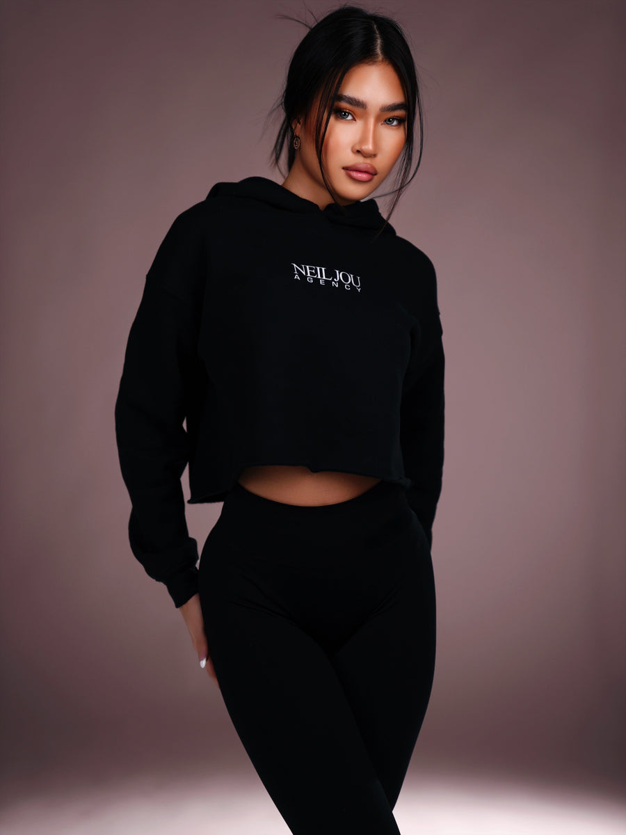 Neil Jou Agency | Womens Crop Hoodie