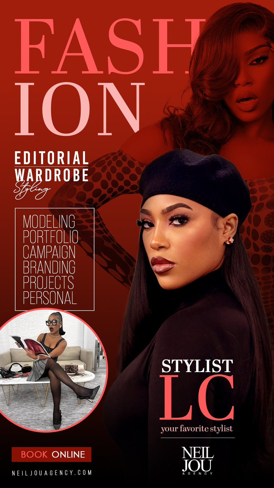 Editorial Wardrobe Stylist Packages