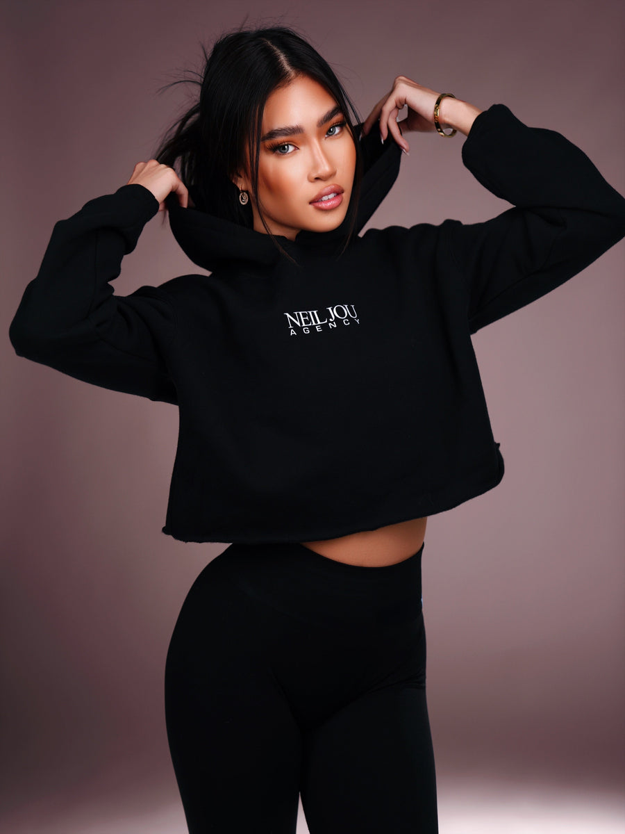 Neil Jou Agency | Womens Crop Hoodie