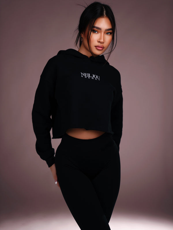 Neil Jou Agency | Womens Crop Hoodie